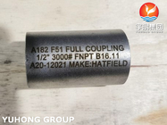 Соединение стали выплавленной дуплекс-процессом ASTM A182 F51 полное выковало штуцер трубы давления локтя высокий