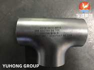 ASTM A815 WP-S S32750 Дуплексные стальные трубные фитинги для уменьшения газа Tee Oil
