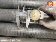 ASTM A179 Углеродистая стальная труба с алюминиевыми плавниками, экструдированная труба для теплообменников