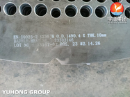 EN 10025-2 S235JR Углеродистая стальная баффлевая опора для теплообменника