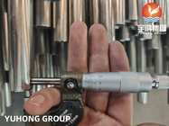 ASTM A249 TP304L Аустенитные сварные трубы для теплообменников из нержавеющей стали