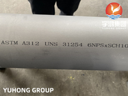 Труба дуплекса ASTM A312 S31254 сваренная нержавеющей сталью для оффшорного применения