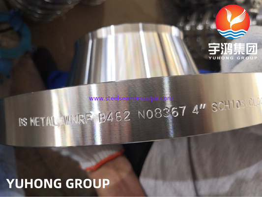 ASTM B462 Сплав Al6XN, UNS N08367 WNRF Фланги из никелевой сплавы из стали CL3000 для нефти и газа