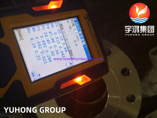 ASTM B462 Сплав Al6XN, UNS N08367 WNRF Фланги из никелевой сплавы из стали CL3000 для нефти и газа