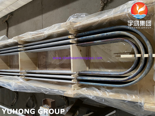 ASME SA789 SAF 2205 / UNS S32205 Дуплексный стальной теплообменник U Bend Tube
