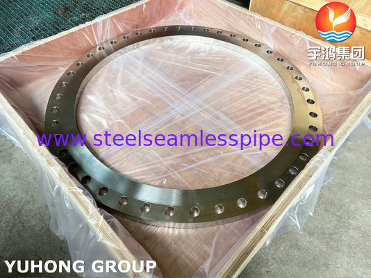 ASTM A240 SS904L Пластина Сварной фланец с плоской поверхностью AWWA C207 и нестандартными размерами