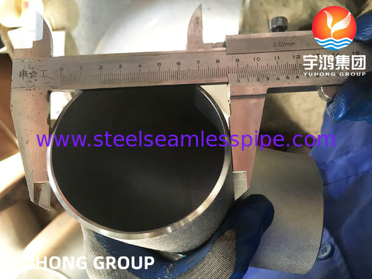ASTM A403 WP347H-S 90° Отвод длинный радиус, приварной, для трубопроводов технологических процессов при повышенных температурах