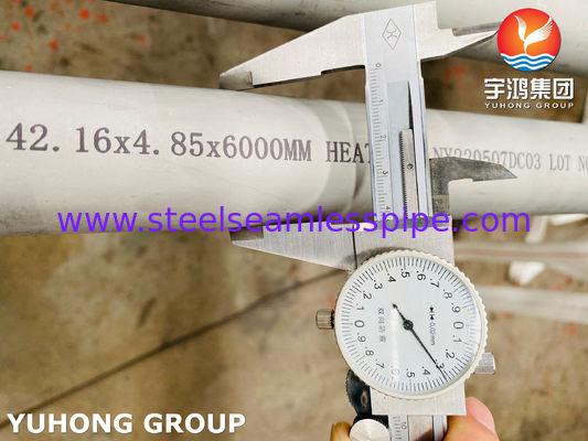 Бесшовная труба из нержавеющей стали ASTM A312 TP316L, подвергнутая интенсивной холодной обработке, для коррозионной стойкости к хлоридам и использования при субнулевых температурах
