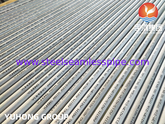 Бесшовная труба (Pipe) из нержавеющей стали ASTM A213 TP304, травленая и отожженная, для Теплообменников и котлов