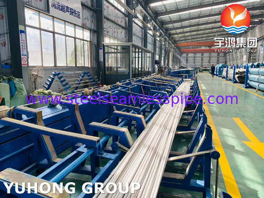 ASTM A213 TP316L Бесшовная трубка из нержавеющей стали с высокой коррозионной стойкостью для Теплообменника ET HT