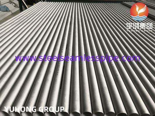 ASTM A269 TP304 Бесшовная трубка из нержавеющей стали, окрашенная, отжигаемая для теплообменника с испытанием PMI