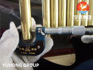 Трубки медного сплава ASTM B111 C44300 трубка безшовной латунная для трубопровода испарителя