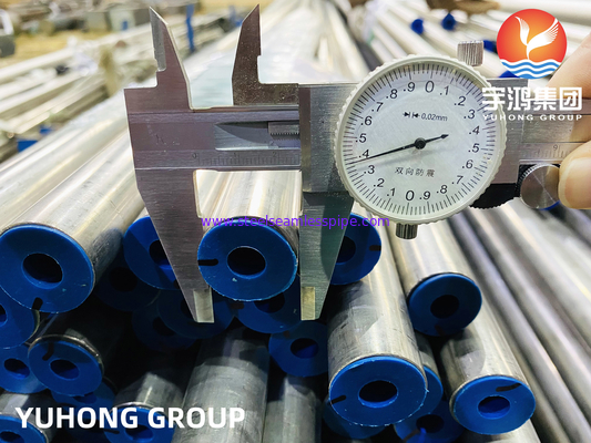 Ядерный реактор Использованная труба ASTM B167 Inconel 600 / UNS N06600 Бесшовный тип