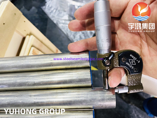 Ядерный реактор Использованная труба ASTM B167 Inconel 600 / UNS N06600 Бесшовный тип