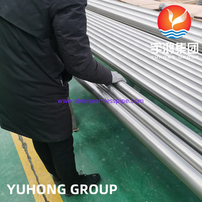 ASTM B861 GR2 (R50400, 3.7035) Титановая сплав прожектованные бесшовные трубы