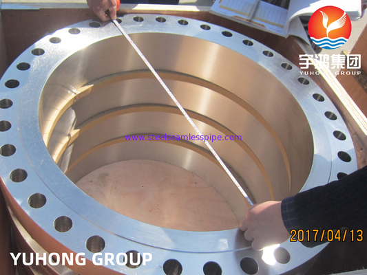 Фланцевый корпус из двойной стали, ASTM A182 класса F51 (UNS S31803), подходящий для коррозионной среды