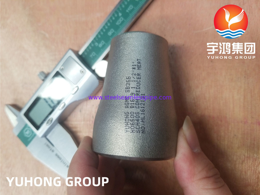 Buttweld ASME SB366 N06600 2.4816 Концентрический редуктор Inconel 600