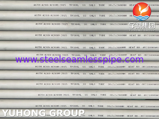 Трубки из аустенитной нержавеющей стали ASTM A269 TP304L, для общего применения в коррозионностойких средах