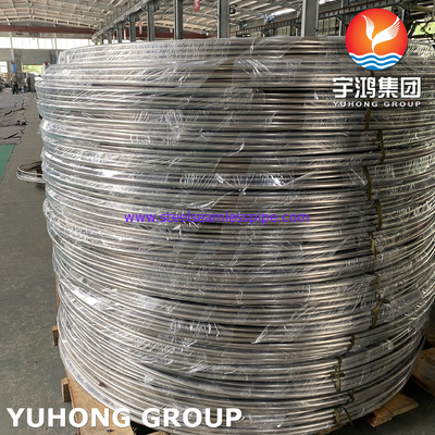 ASTM A269 TP316L Бесшовная катушка из нержавеющей стали, BA конвекционная катушка