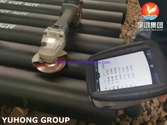 ASTM A213 T5 K41545 Бесшовная трубка из сплава стали для теплообменника