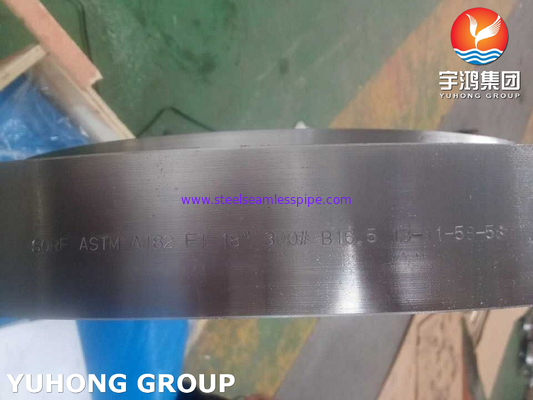 Сплавная стальная скользящая фланца ASTM A182 F1 B16.5 для нефтеперерабатывающего оборудования