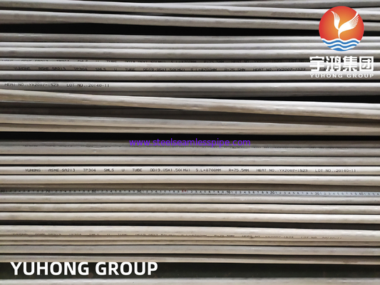 Бесшовная труба U Bend Tube TP304/304L TP316L TP310S TP316Ti TP321/321H TP347 TP317 Применение теплообменника
