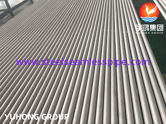 Нержавеющая сталь Бесшовный трубный материал TP304 TP316 TP321 Коррозионная устойчивость Теплообменник Конденсатор воздухоохладитель
