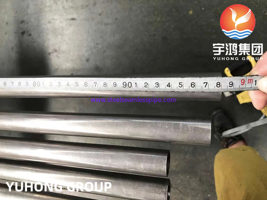 Бесшовная трубка из никелевого сплава, ASTM B163 MONEL 400 (UNS N04400) Для высокоточного применения