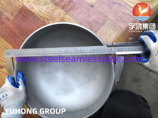 ASTM A815 S32750 / SAF 2507 Кап, Super Duplex Butt Weld Pipe Fitting для морских нефтегазовых платформ