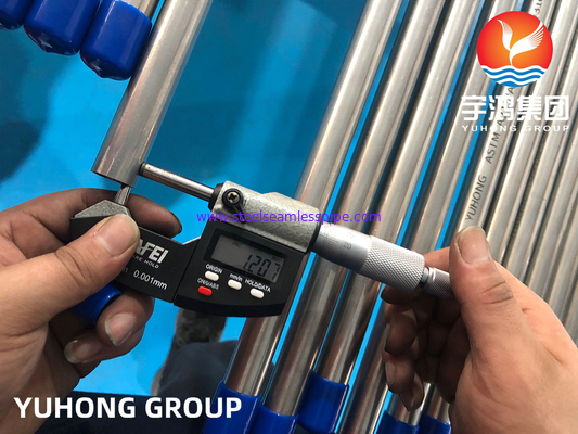 ASTM A213 TP316L Бесшовная светлая прожектованная трубка из нержавеющей стали