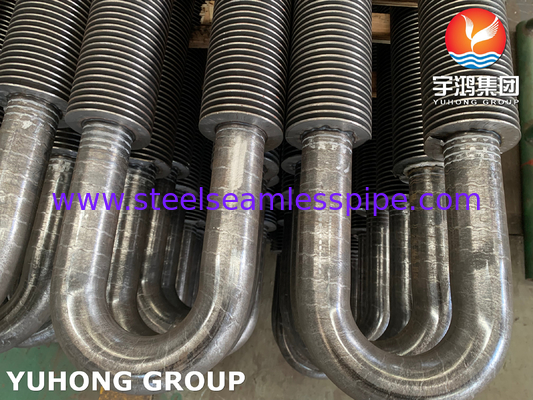 U Bend Fin Tube, ASTM A106 Gr. B High Frequency Welded Fin Tube для теплообменников