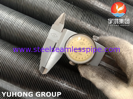 ASME SB163 UNS N04400 Никелевая сплав встроенная трубка типа G с алюминиевыми плавниками