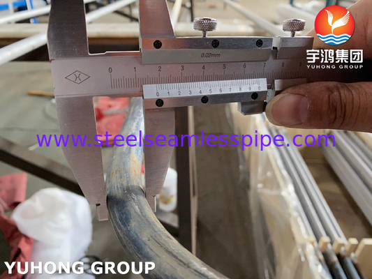 Дуплексная стальная SMLS U Bend Tube ASME SA789 UNS S32205 для теплообменника