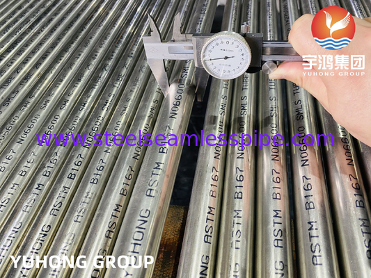 ASTM B167 Inconel 600 N06600 Никелевая сплав бесшовная труба и труба