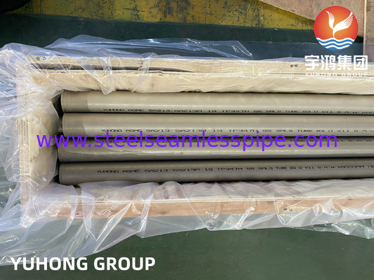 ASME SA213 Материал TP304 / 304L / 316 / 347H теплообменник трубка воздухоохладитель трубка
