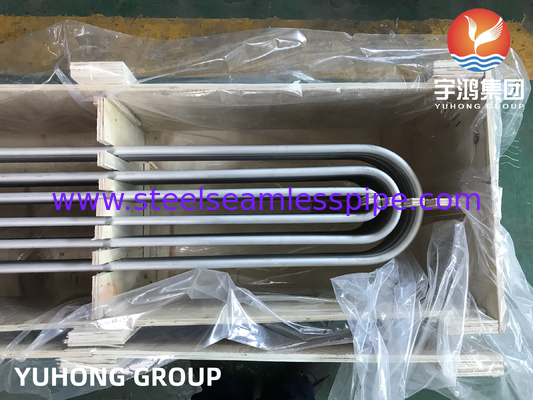 ASTM A213 TP304, 1.4301 Нержавеющая сталь Бесшовный U Bend Tube для теплообменника