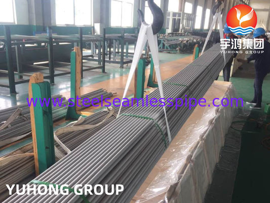 Бесшовная труба из нержавеющей стали ASTM A213 TP321 / TP321H Труба для теплообменника 3/4" 16BWG 20FT Охлаждающая труба