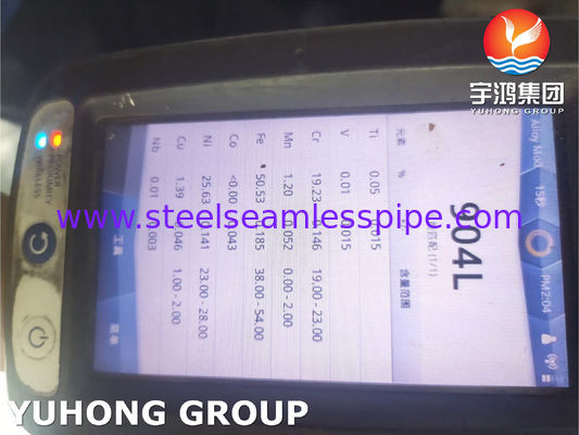 Конденсатор большого диаметра стальной трубы бесшовной трубы и трубы EN10216-5 Материал TP310S,904L