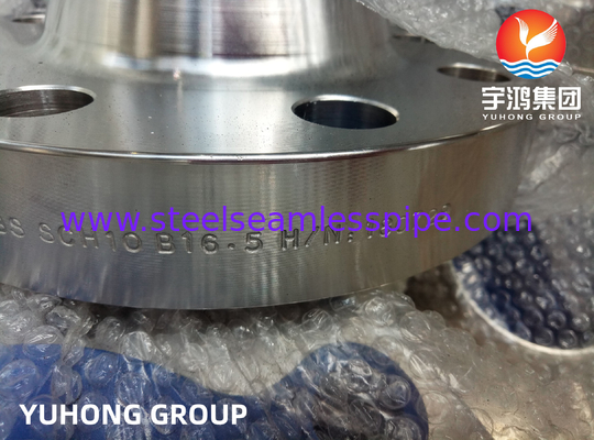 ASTM A182 F347, UNS S34700 Фланцевая шейка сварки из нержавеющей стали, поднятая сторона, ASME B16.5