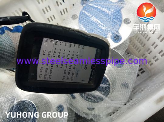 ASTM A182 F347, UNS S34700 Фланцевая шейка сварки из нержавеющей стали, поднятая сторона, ASME B16.5