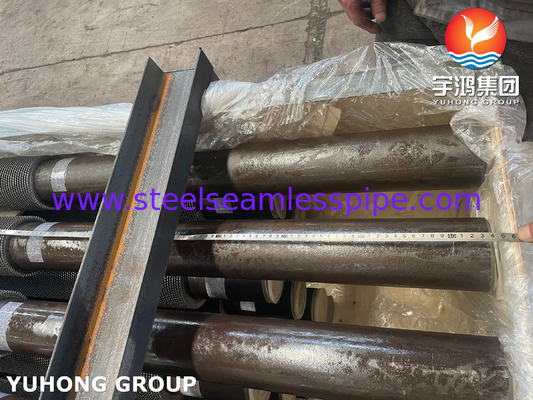 ASTM A335 Gr. P9 Сплавная стальная труба с 11Cr-плавками, зубчатые плавные трубы для печи