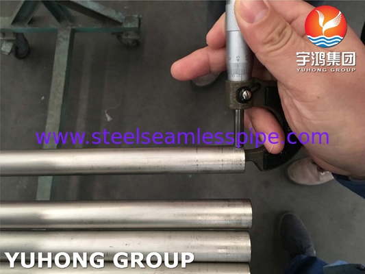ASME SB338 GR1, GR7, GR9, GR12 Титановые стальные трубы для конденсаторных котлов