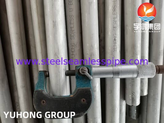 ASME SA213 TP316L Нержавеющая сталь U Bend Tube для теплообменника и котла