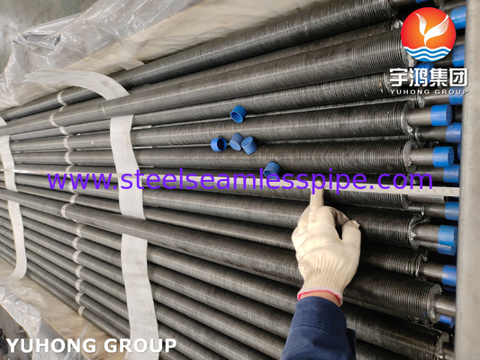 Спиральная ребристая труба ASTM A179 g для жары Exchager NDT конденсатора доступного