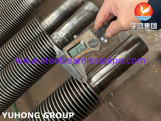 ASTM A106 Gr.B Углеродистая сталь HFW U Bend Fin Tube для службы высокого давления