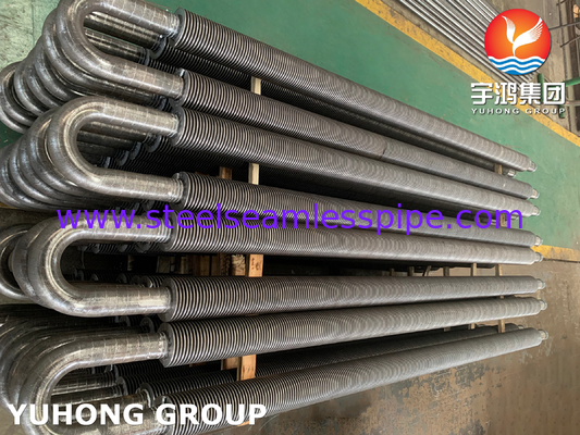 ASTM A106 HF сварная сталь углеродистая B U Bend Fin Tube для теплообменника