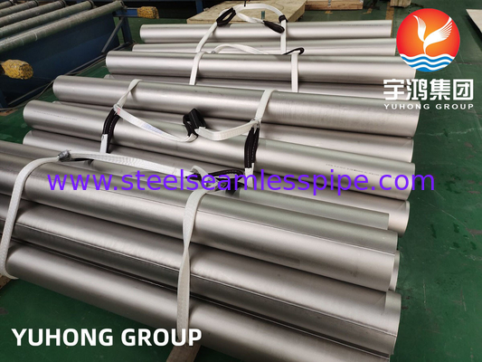 ASTM B514 Inconel 800H UNS N08800 Сварные трубы из никелевого сплава для обработки газа