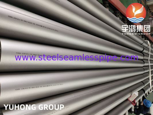 ASTM B514 Inconel 800H UNS N08800 Сварные трубы из никелевого сплава для обработки газа