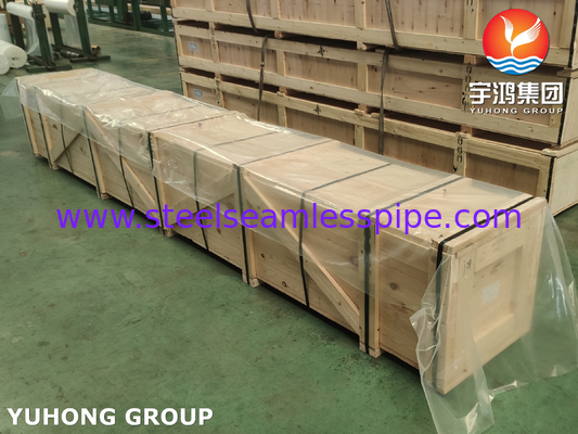 ASME SB111 CuZn20Al2 / CZ110 / UNS C68700 Алюминиевая латунь Бесшовная трубка