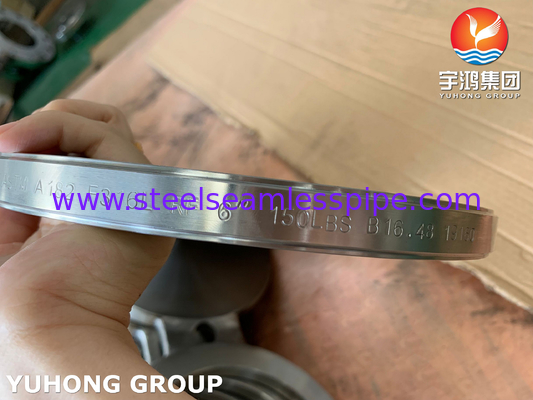 B16.48 ASTM A182 F316L Очки из нержавеющей стали с закрытым фланцем фигура-8